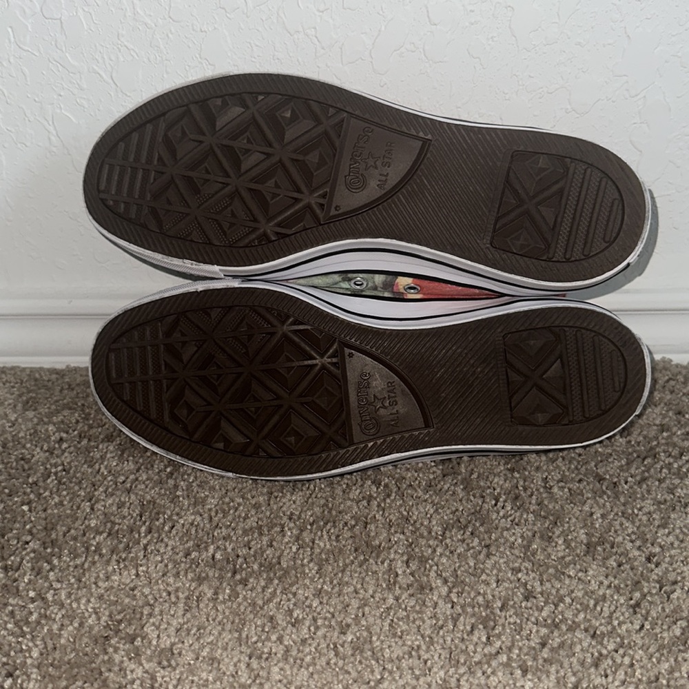 WOMENS 11 PINEAPPLE GRAPEFRUIT CONVERSE (LIKE NEW) - Picture 5 of 5
